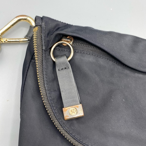lululemon athletica Black Crossbody Bag with Gold Details - Picture 3 of 6